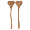 Butlers Kochen & Backen|Besteck-ACACIA Salatbesteck-Set Herz 2-tlg.