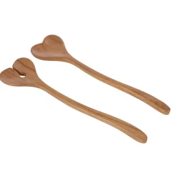 Butlers Kochen & Backen|Besteck-ACACIA Salatbesteck-Set Herz 2-tlg.
