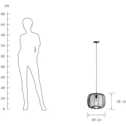 Butlers Decken- & Hängelampen-AMAL Hängeleuchte