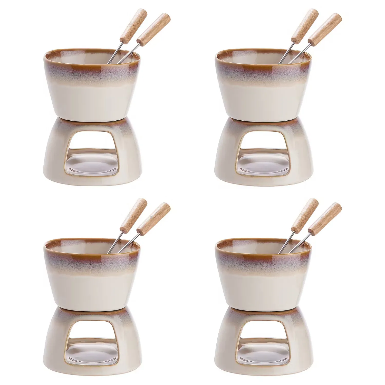 Butlers Tassen & Becher-AU CHOCOLAT Mini-Fondue 4er-Set
