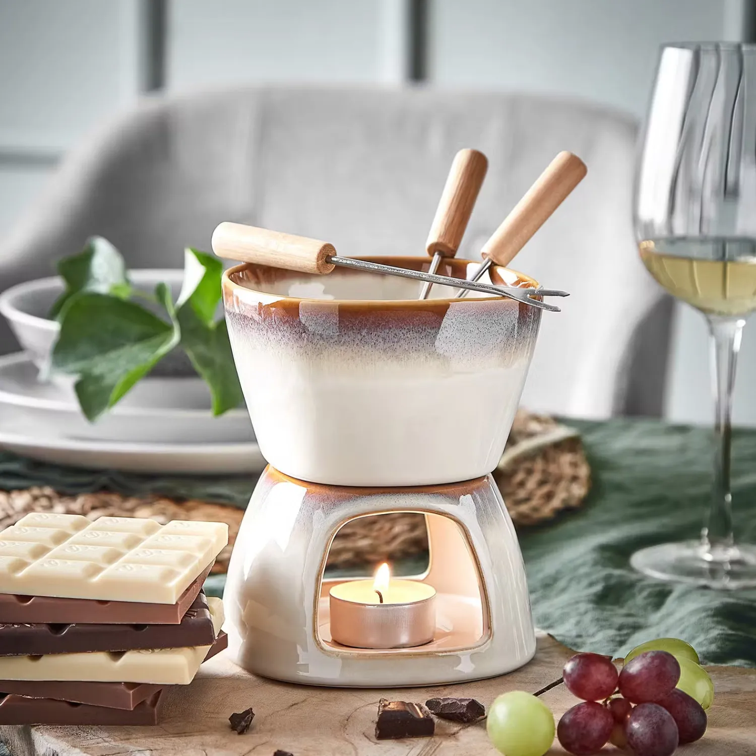 Butlers Tassen & Becher-AU CHOCOLAT Mini-Fondue 4er-Set