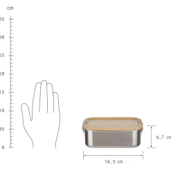 Butlers Aufbewahrungsdosen-BENTO Lunchbox 6er-Set