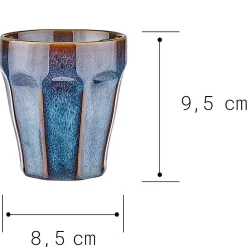 Butlers Tassen & Becher-BERGAMO Kaffeetasse 6er-Set