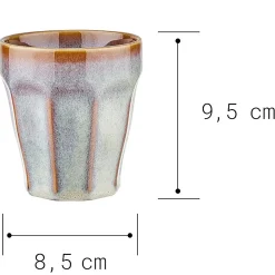 Butlers Tassen & Becher-BERGAMO Kaffeetasse 6er-Set