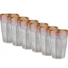 Butlers Tassen & Becher-BERGAMO Latte Macchiato Tasse 6er-Set