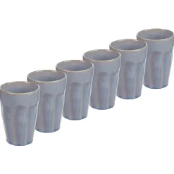 Butlers Tassen & Becher-BERGAMO Latte Macchiato Tasse 6er-Set