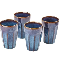 Butlers Tassen & Becher-BERGAMO Latte Macchiato Tasse 6er-Set