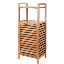 Butlers Badmöbel|Bad-Accessoires-BIG BAMBOO Regal mit Wäschekorb