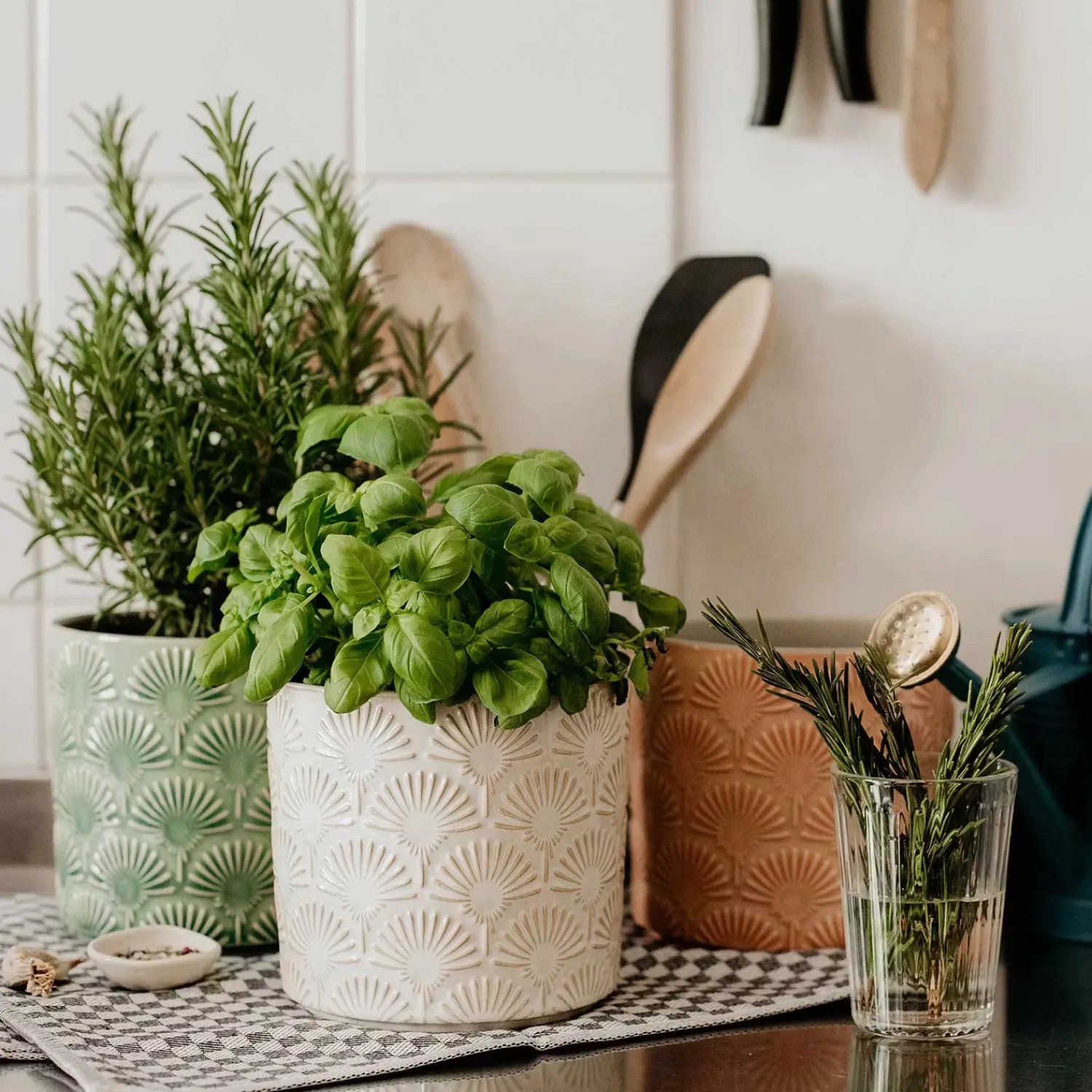 Butlers Blumentöpfe & Übertöpfe-BLOOMY Blumentopf 6er-Set