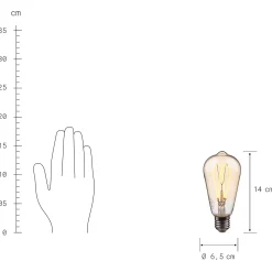 Butlers Led-Leuchtmittel-BRIGHT LIGHT LED-Glühbirne