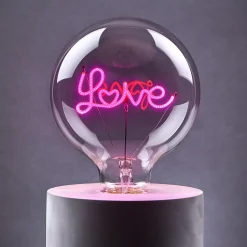 Butlers Led-Leuchtmittel-BRIGHT LIGHT LED-Glühlampe Love