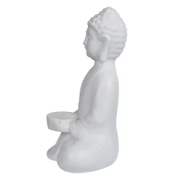 Butlers Teelichthalter|Kerzenhalter & Kerzenständer-BUDDHA Deko-Statue mit Kerzenhalter