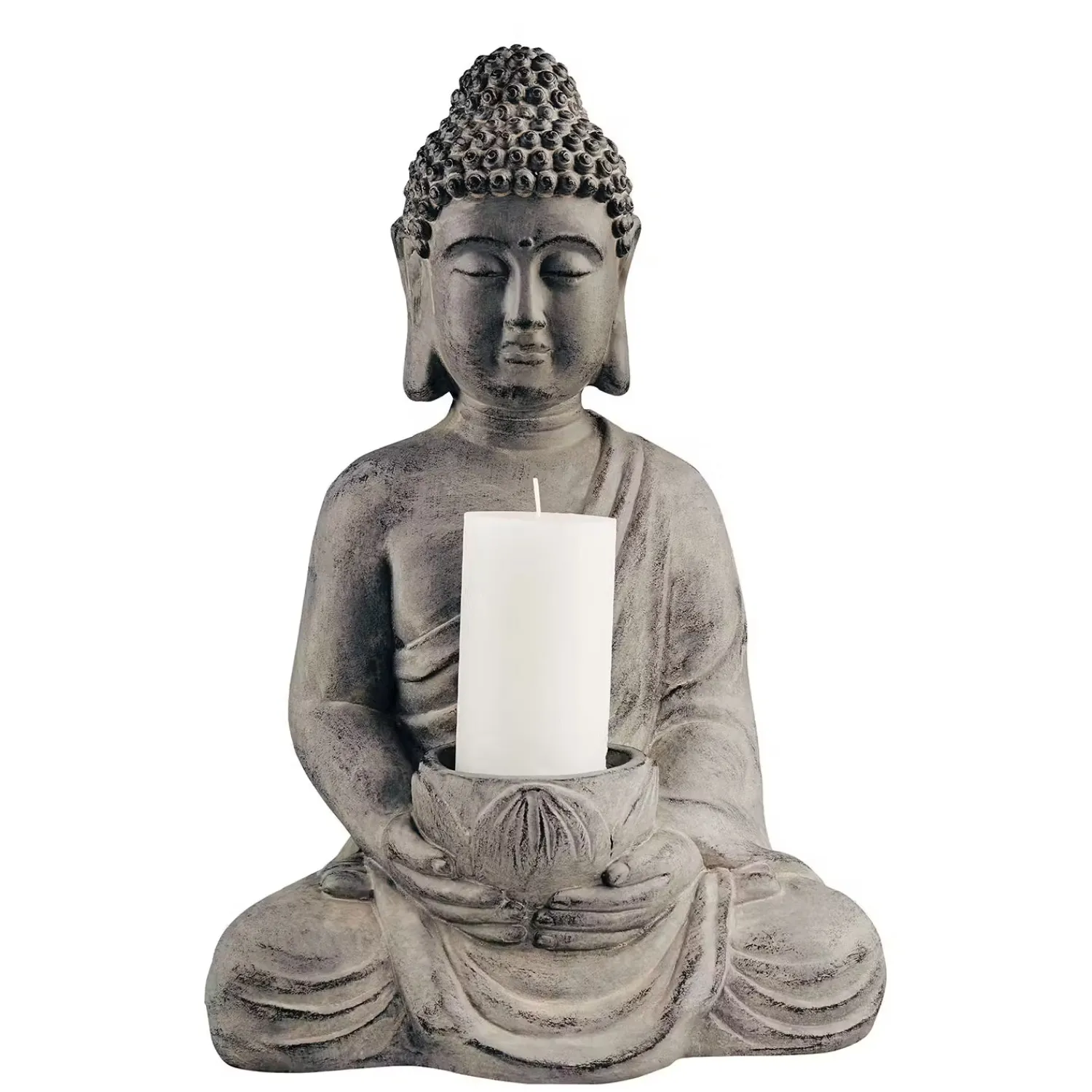 Butlers Kerzenhalter & Kerzenständer-BUDDHA Kerzenhalter