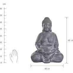 Butlers Kerzenhalter & Kerzenständer-BUDDHA Kerzenhalter