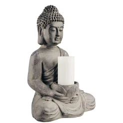 Butlers Kerzenhalter & Kerzenständer-BUDDHA Kerzenhalter