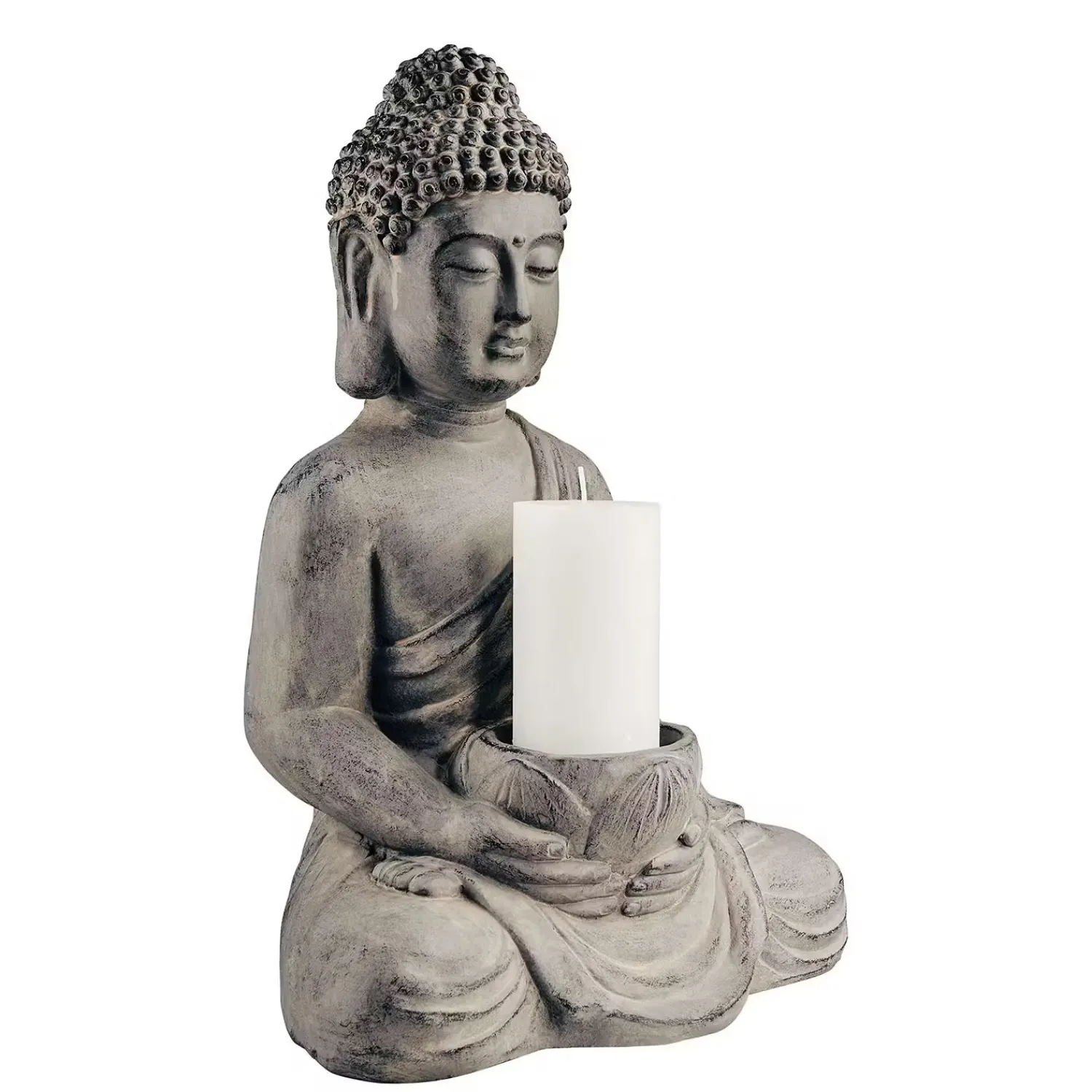Butlers Kerzenhalter & Kerzenständer-BUDDHA Kerzenhalter