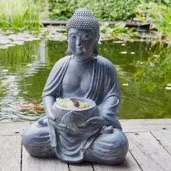 Butlers Kerzenhalter & Kerzenständer-BUDDHA Kerzenhalter