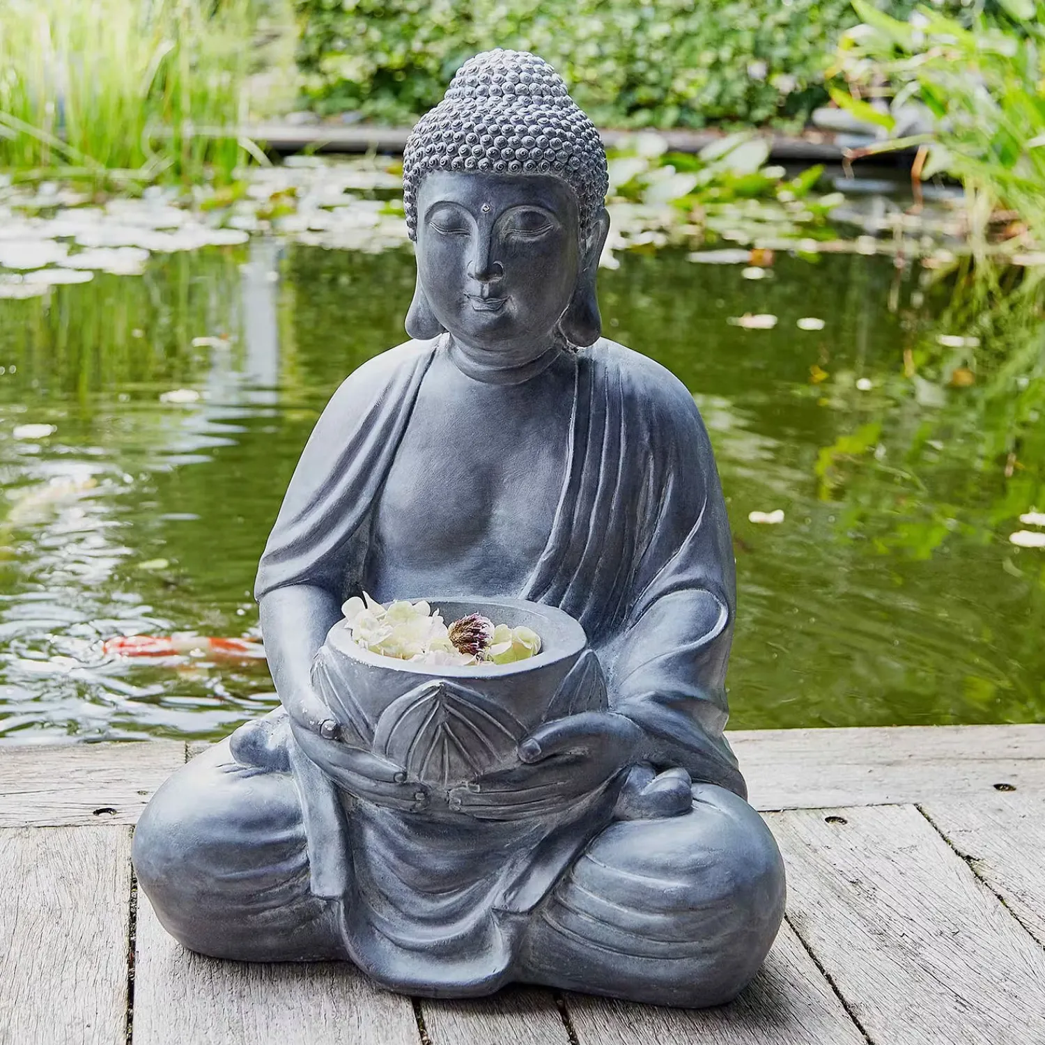 Butlers Kerzenhalter & Kerzenständer-BUDDHA Kerzenhalter