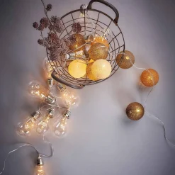 Butlers Lichterketten-BULB LIGHTS LED Lichterkette 6er-Set