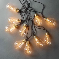 Butlers Lichterketten-BULB LIGHTS LED-Lichterkette