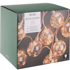 Butlers Lichterketten-BULB LIGHTS Lichterkette 4er-Set