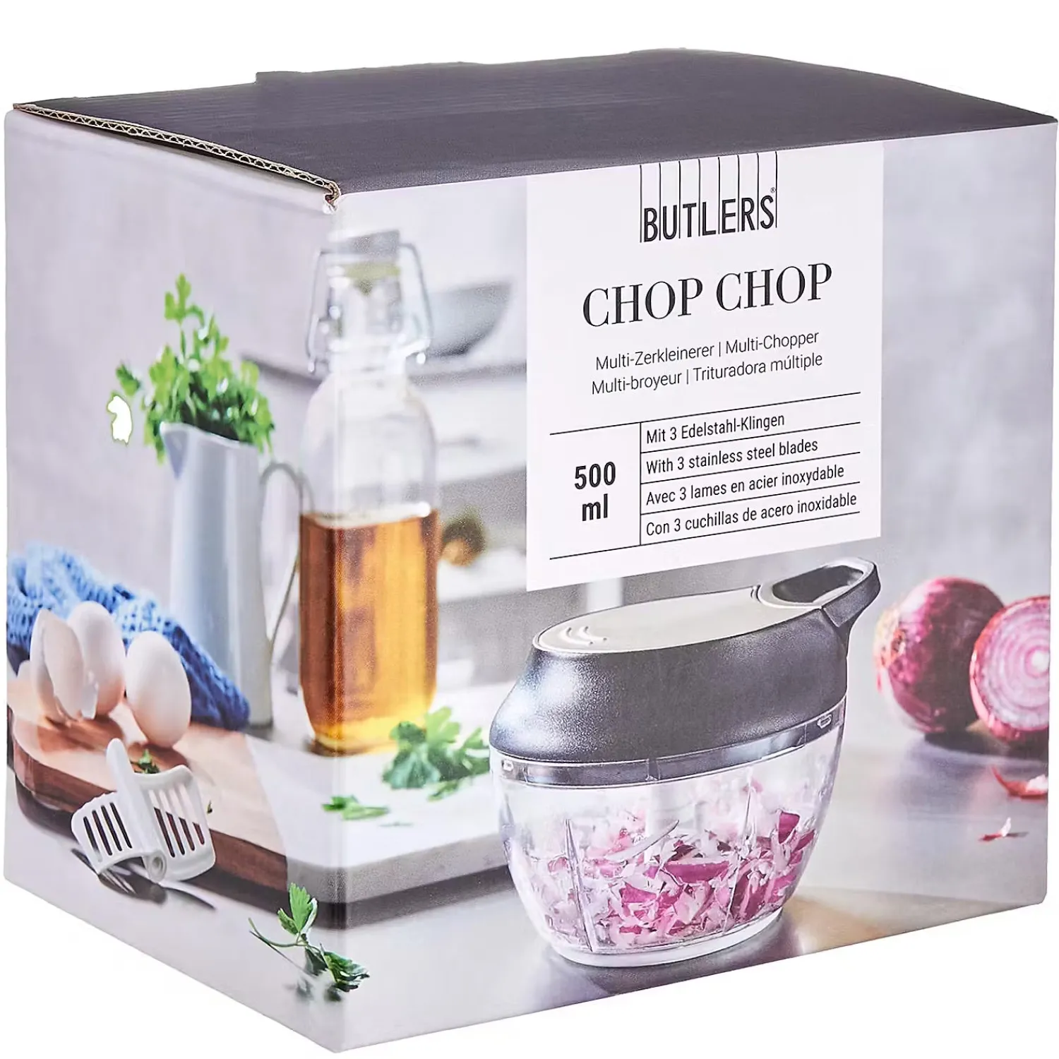 Butlers Kochen & Backen-CHOP Gemüseschneider/Multizerkleinerer