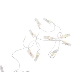 Butlers Lichterketten-CLIP ART LED-Lichterkette Klammern