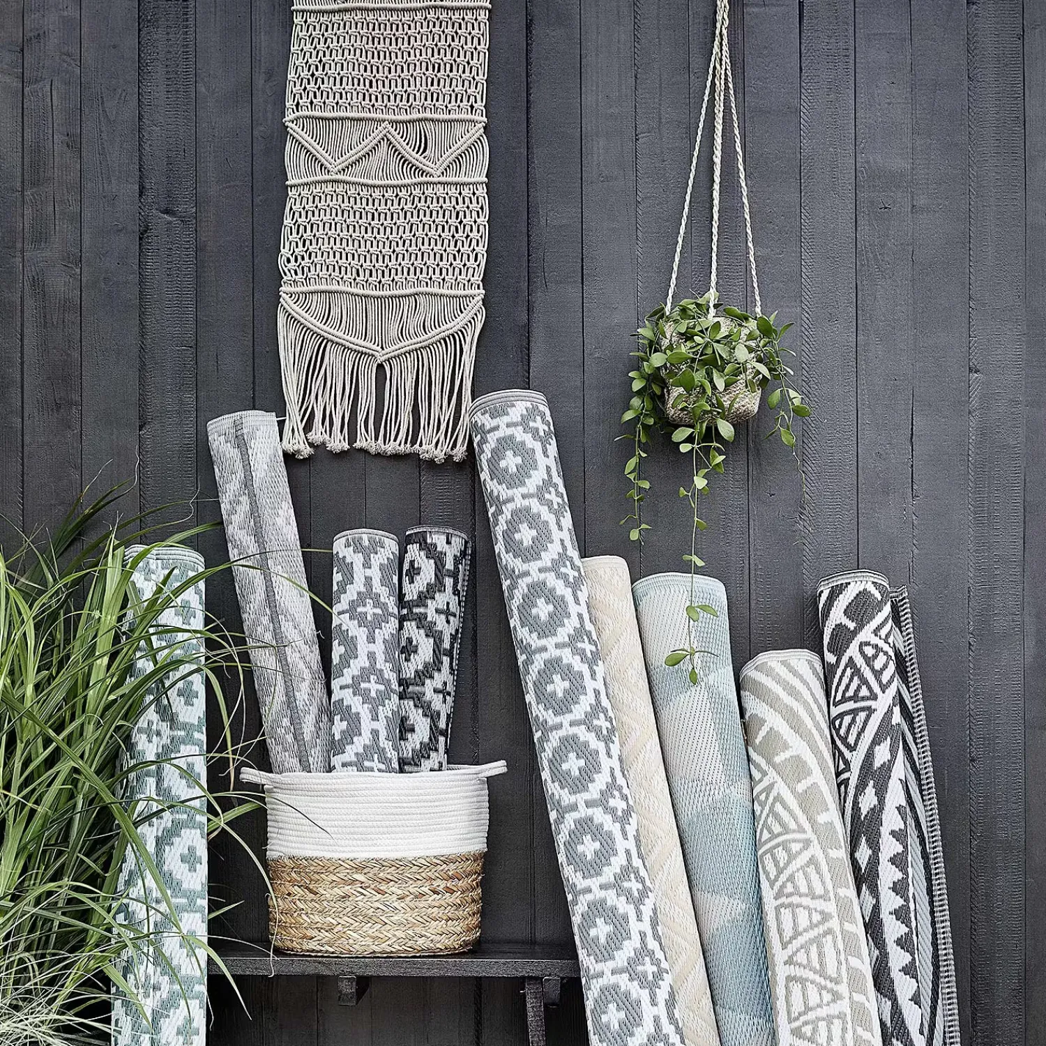 Butlers Teppiche-COLOUR CLASH In-/Outdoorteppich Ethno