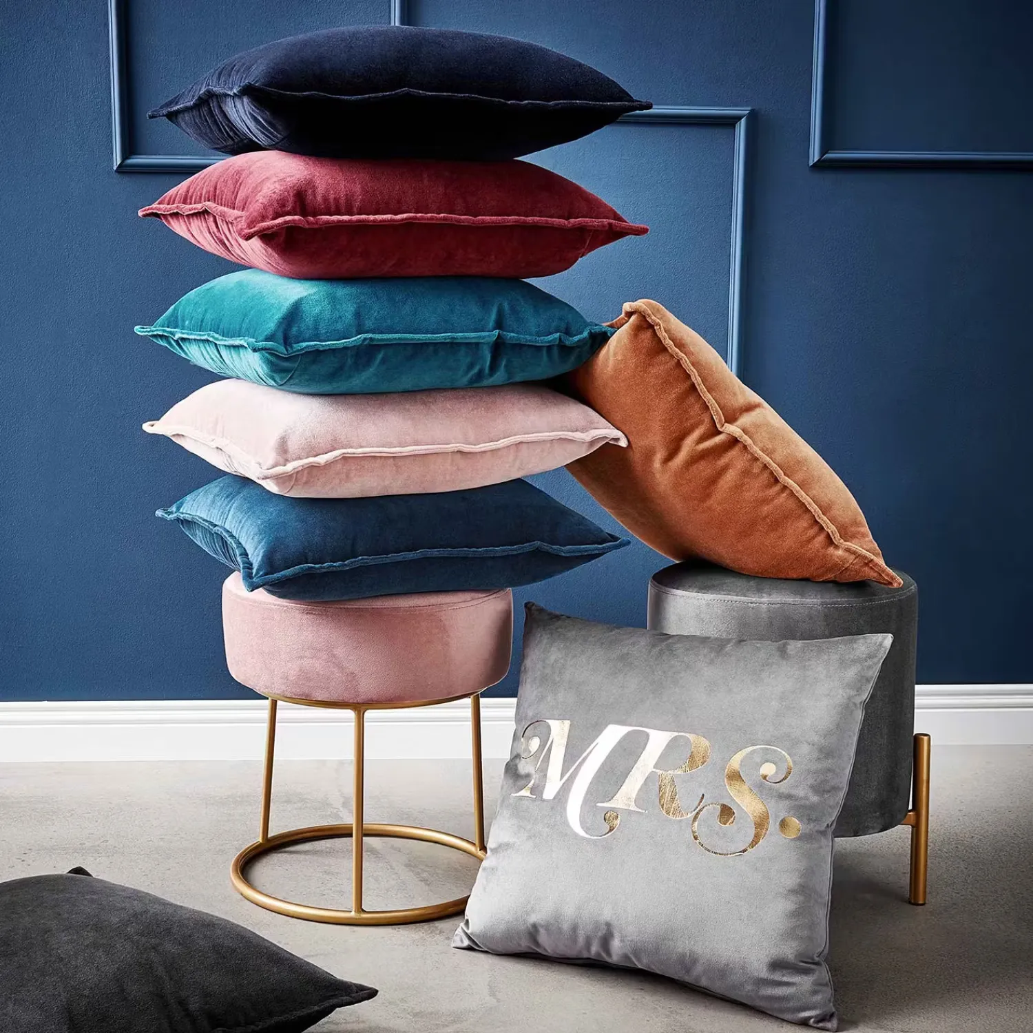 Butlers Kissen & Decken-COTTON VELVET Dekokissen