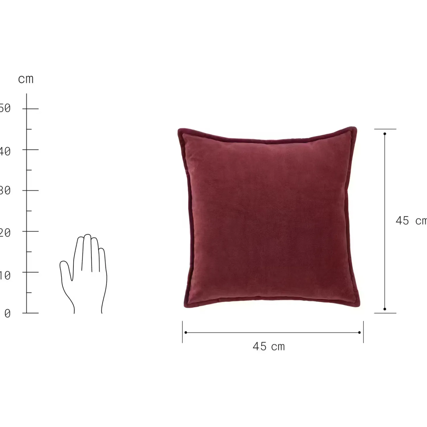 Butlers Kissen & Decken-COTTON VELVET Dekokissen