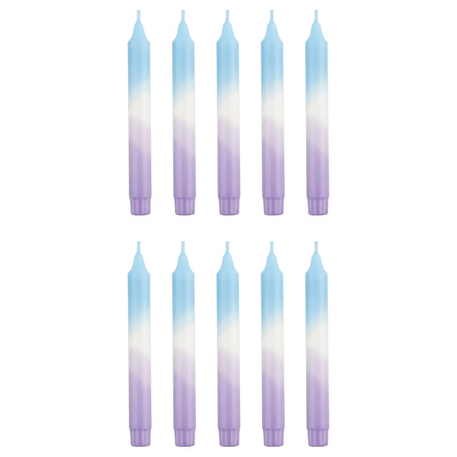 Butlers Kerzen-DIP-DYE Stabkerze 10er-Set