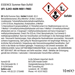 Butlers Raumdüfte|Raumdüfte & Diffuser-ESSENCE Duftöl Summer Rain