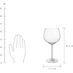 Butlers Cocktailgläser-GIN LOVERS Ginglas 6er-Set