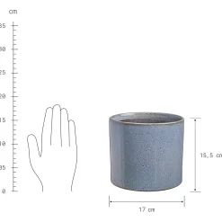 Butlers Blumentöpfe & Übertöpfe-GLAZE Blumentopf