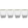 Butlers Wassergläser-GOLDEN TWENTIES Wasserglas 4er-Set