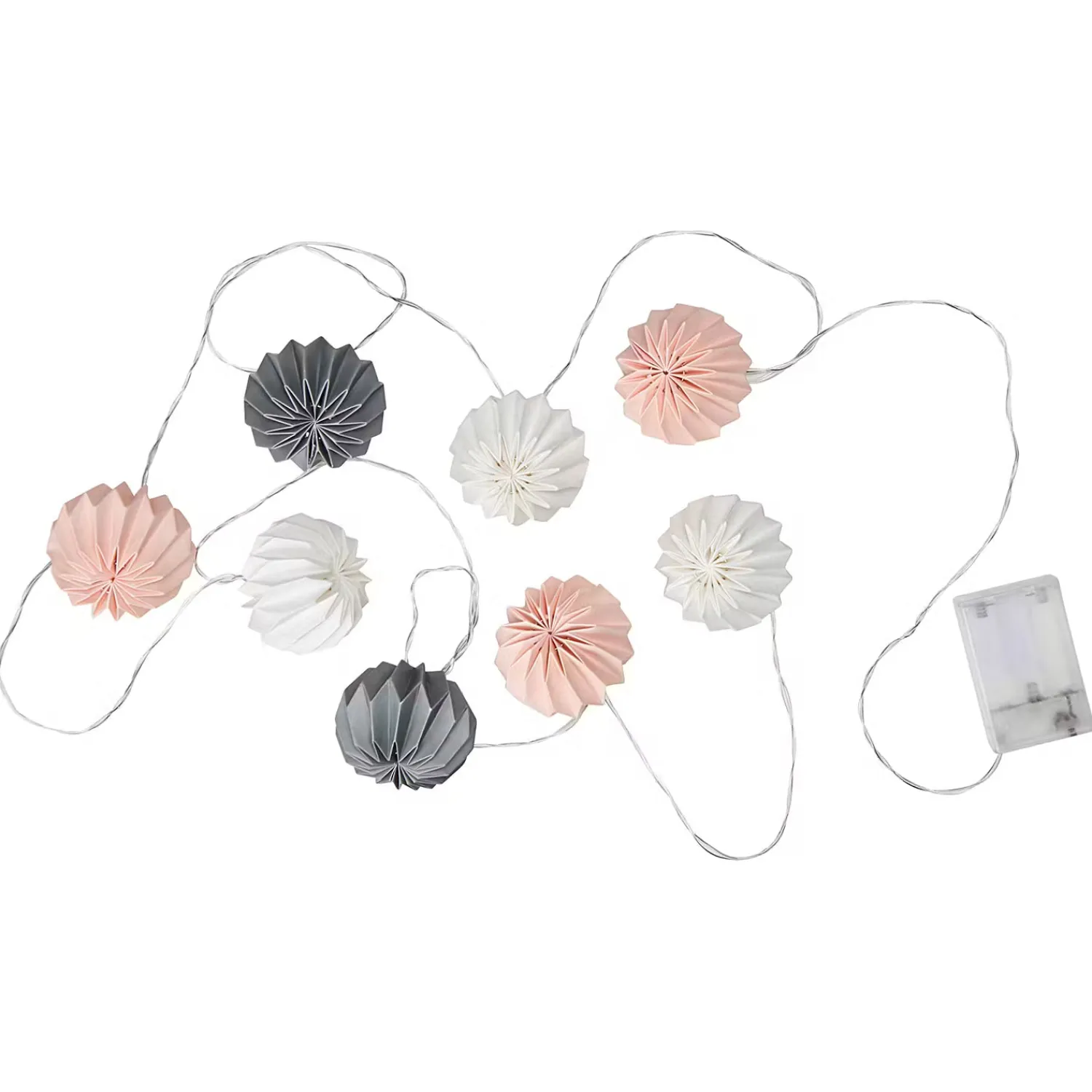Butlers Lichterketten-HANAMI LED Lampions-Lichterkette 6er-Set