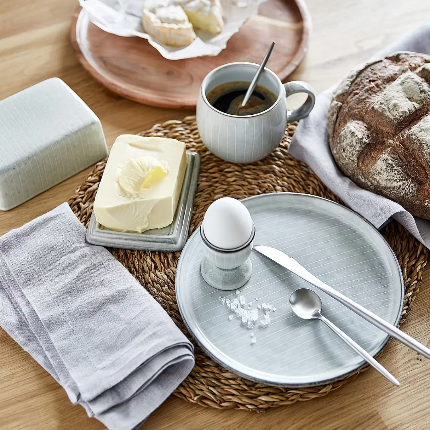 Butlers Servierplatten & Etageren-HENLEY Eierbecher 4er-Set