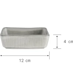 Butlers Bad-Accessoires-HENLEY Seifenschale 4er-Set