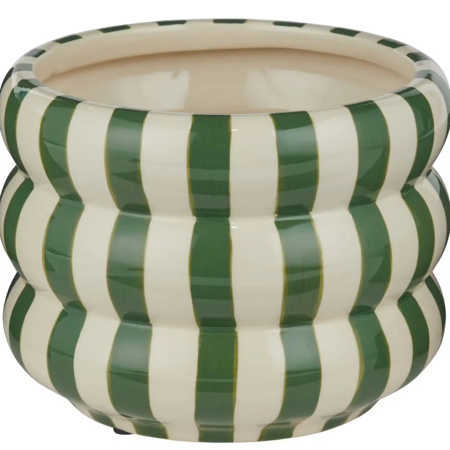Butlers Blumentöpfe & Übertöpfe-HOOP Blumentopf Streifen