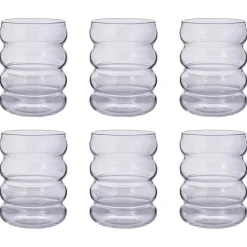 Butlers Wassergläser-HOOP Trinkglas 6er-Set