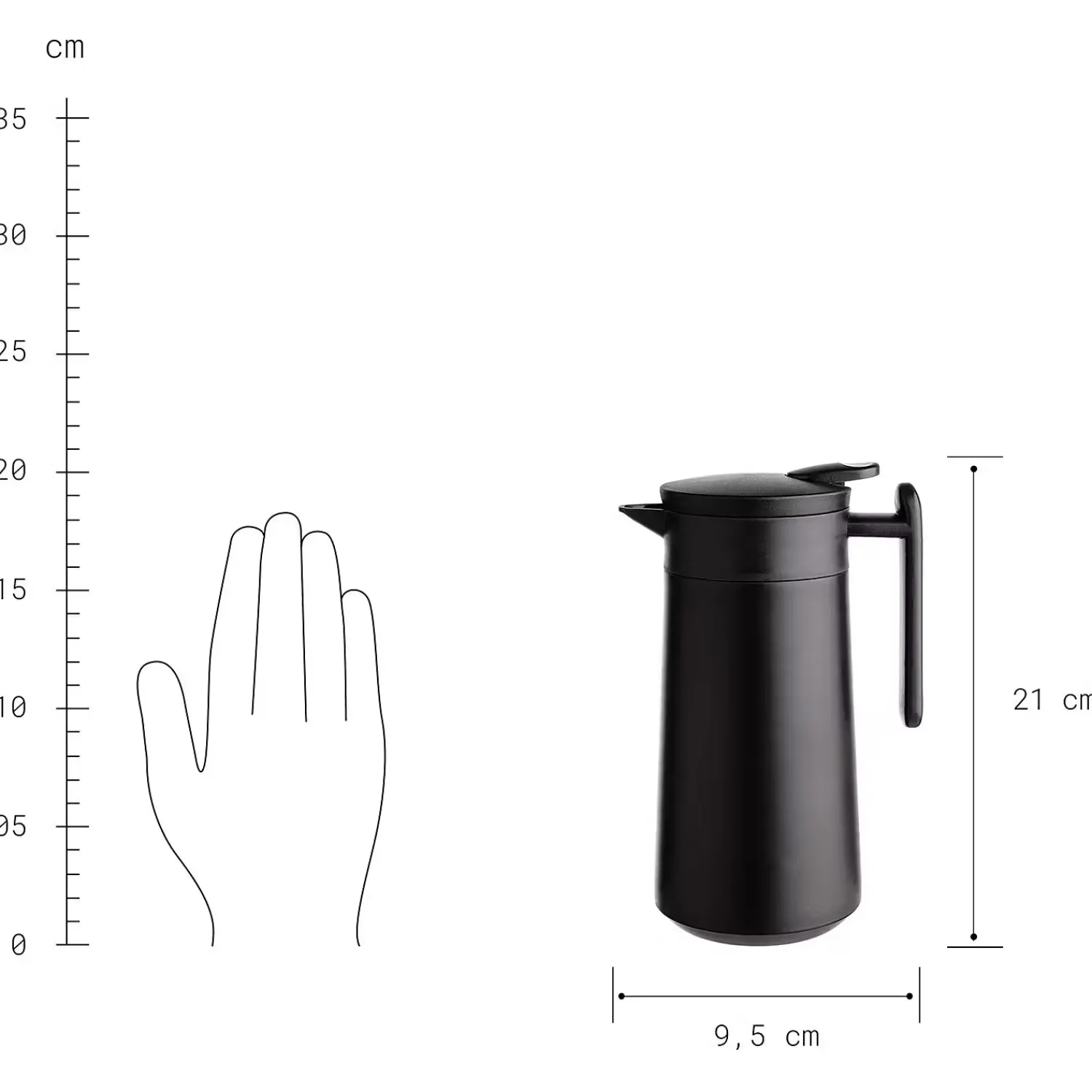 Butlers Karaffen & Krüge|Tassen & Becher-HOUSE BLEND Kaffee-/Teekanne