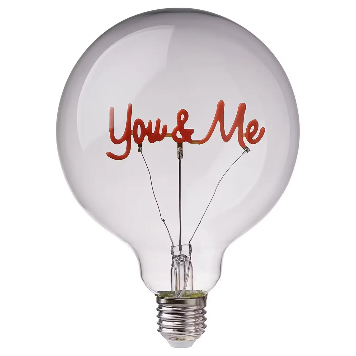 Butlers Led-Leuchtmittel-LED-Glühlampe BRIGHT LIGHT You & Me