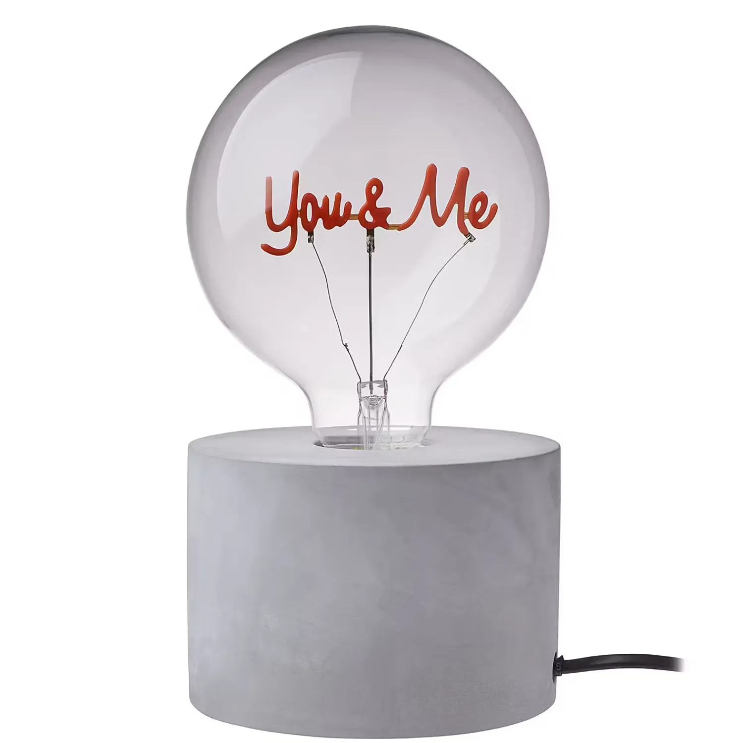 Butlers Led-Leuchtmittel-LED-Glühlampe BRIGHT LIGHT You & Me