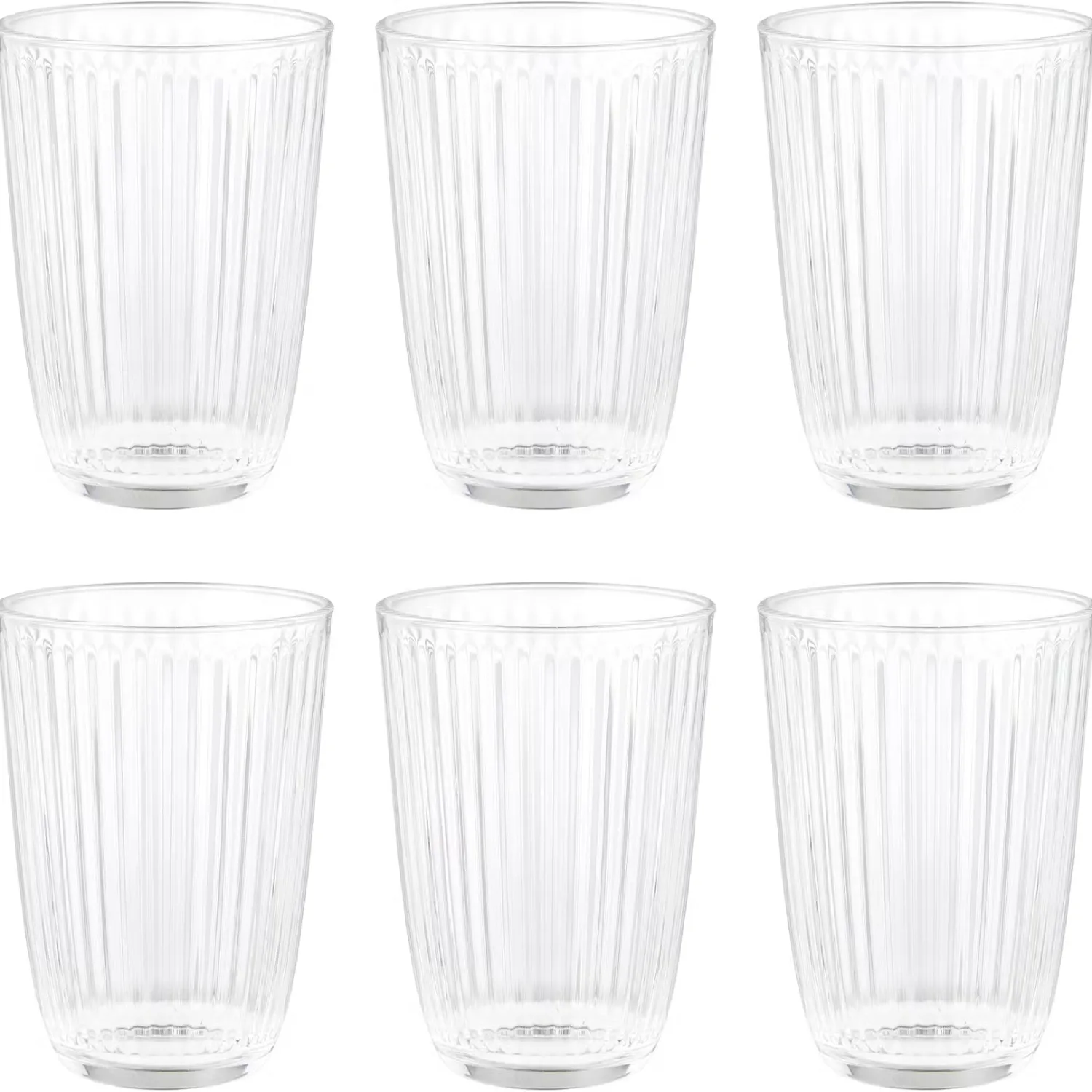 Butlers Wassergläser-LINEE Trinkglas 6er-Set