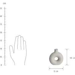 Butlers Vasen-LOOPY Mini-Vase 6er-Set