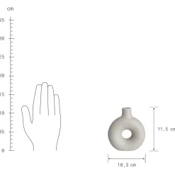 Butlers Vasen-LOOPY Mini-Vase 6er-Set