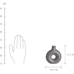 Butlers Vasen-LOOPY Mini-Vase 6er-Set