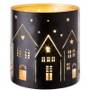 Butlers Windlichter|Kerzenhalter & Kerzenständer-LUMINOUS Windlicht Häuser