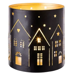 Butlers Windlichter|Kerzenhalter & Kerzenständer-LUMINOUS Windlicht Häuser