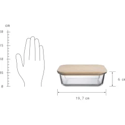 Butlers Aufbewahrungsdosen-Lunchbox NATURALS